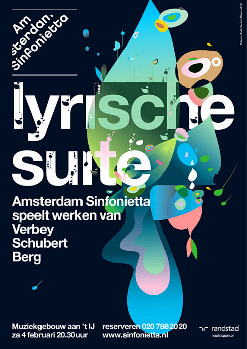 登贝设计：阿姆斯特丹小交响乐团系列海报 ...