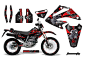 AMR Racing Honda XR250 SM Graphic Kit Sticker Dekor Number Backgrounds