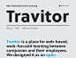 Travitor is now on Behance!
by George Kvasnikov for FΛNTΛSY in Travitor LMS
