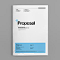 /// Proposal Template Suisse Design with Invoice by Egotype, via Behance