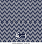 Seamless vector pattern with waves.