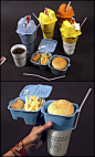Fast Food Packaging by Ian Gilley. 16 Creative Packaging Examples #packaging