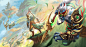 Lina Dota 2, Cuong Le Manh : Loadingscreen for Lina set