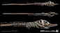 Zombie Rat King Staff, RYZIN ART STUDIO : Weapon created for Call of Duty: Infinite Warfare.<br/>These weapons were an amazing experience to work on alongside the incredibly talented weapons team at IW.  <br/>Design - IW Weapons Team<br/&am