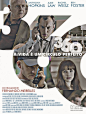 《360度》巴西海报
四位主角皆亮相，巧妙利用图案组成片名360。- Mtime时光网