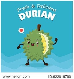 Vintage Durian poste...