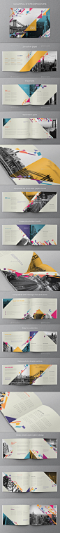Colorful Shapes Brochure - Brochures Print Templates