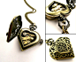 Steampunk Heart Locket by SteamSect