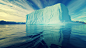 General 2560x1440 iceberg nature water ice sea blue landscape clouds Antarctica glaciers reflection snow Arctic