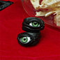 Canada Lea's 皮革绿色双眼戒指-淘宝网
真带感！
