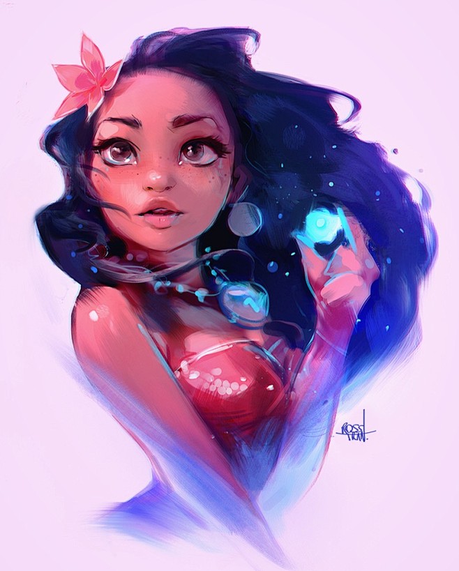 Moana sketch by ross...