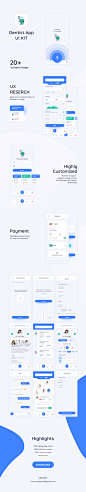 Dentist App Ui Kit : Dentist App Ui Kit