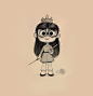 Princess DollDoll, Elad Tibi : Character sketches for a small personal project.