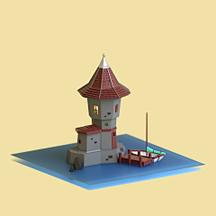 YuggR采集到Low Poly Scene