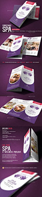 Spa Brochure Template Christmas Deals - Corporate Brochures