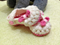 纯手工针织编织毛线婴儿凉鞋创意-淘宝网