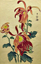 Chrysanthemums by Keika Hasegawa (Japanese)
