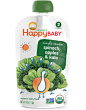 Happy Baby | Simple Combos Organic Fruit & Veggie Purees | Pouches : At 6+ months, babies are ready for our Simple Combos—a puree of two or three fruits and vegetables blended for delicious, mom-approved flavor.