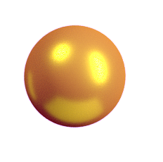 金属素材球