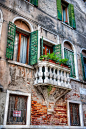 Balcony, Venice, Italy
photo via tiff