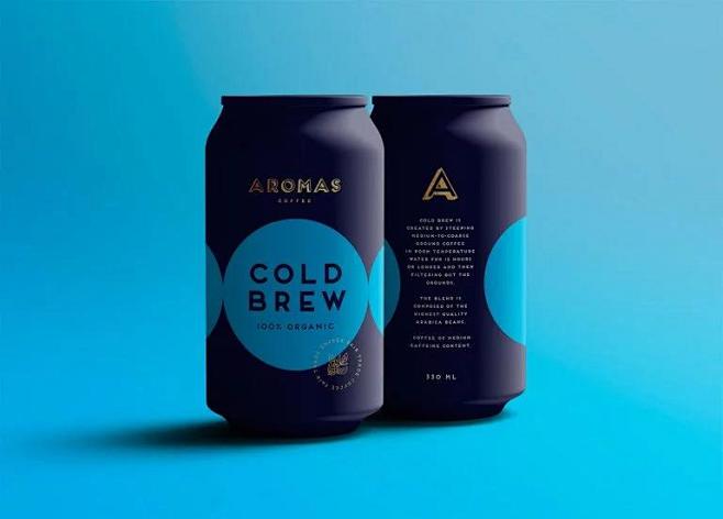 Aromas咖啡品牌和包装设计