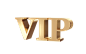 vip立体字