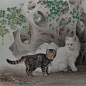 邢诚爱工笔猫(大图) - 【当代工笔画】 - 【中国工笔画论坛】 |工笔画|工笔画视频|工笔花鸟|工笔山水|工笔人物|