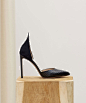 Francesco Russo Point-Toe Snakeskin And Suede Pumps