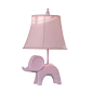 出口北欧创意彩色小象树脂台灯简约现代儿童房书房女儿卧室床头灯-淘宝网