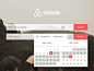 Airbnb Date Picker - Early Process #日历控件#