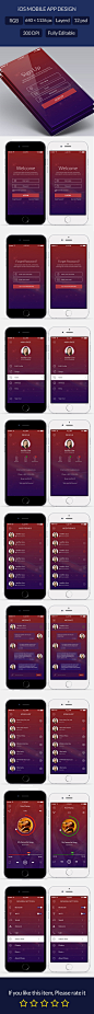 iOS Mobile App Design : iOS Mobile App Design.