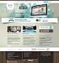 Webdesign Weblounge - Webdesign - Grafisch ontwerp #漂亮的界面#