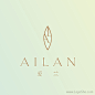 AILAN爱兰Logo设计