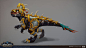 BFA - Brontosaurus, Ariel Fain : Bronto! This guy is probably one of my favorites out of this expansion and one of the literally the biggest asset I've made. 

Pack Variation props are by Ashleigh Warner
https://www.artstation.com/ashdoodles