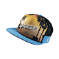 The Jordan 1 City Pack Adjustable Hat. Vivid Blue/Black/White