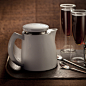意大利设计SOWDEN正品 陶瓷咖啡壶茶壶水壶咖啡冲泡器 不锈钢滤网