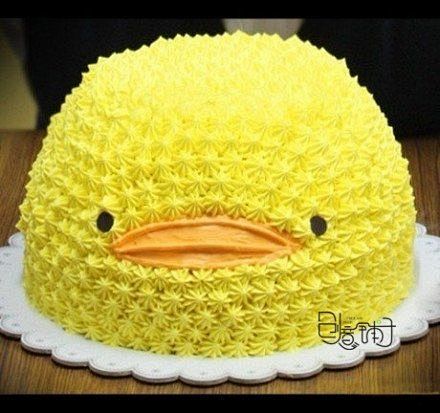 鸭子蛋糕~ #鸭子# #蛋糕#