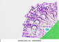 Philippine 100 peso bill, Philippines money currency, Philippine money bills background. 库存照片