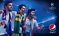 PEPSI - UCL : Retouching work for PEPSI UEFA CHAMPIONS LEAGUE