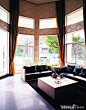 室内客厅家用窗帘效果图—土拨鼠装饰设计门户1