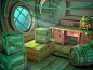 Aquascapes, Evgeny Kudryashov : Backgrounds for i-spy levels. PC game Aquascapes by Playrix.