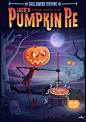 Halloween Cuisine: Jack's Pumpkin Pie : Halloween is approaching and the grand cook-off has started! The ghouls and horrifying mosters of the underworld have gathered for a big cooking competition.Jack shows off his masterfull baking skills... but I guess