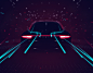 Porsche BlackBox – WebGL Experience : Porsche BlackBox uses original recorded racing data and reports to create a soundscape and abstract visualization of a car through lines and subtle silhouettes. Datasets originate from the Porsche GTS community, colle