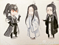 #魔道祖师# 凑六张上课的摸鱼