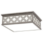 Williamsburg Dickinson Flushmount - Antique Silver