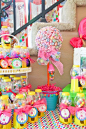 Candyland party display | Party-Shower Ideas