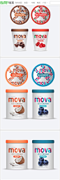 Mova冰奶油冰淇淋包装设计 DESIGN³设计创意 拼图详情页 设计时代-Powered by PinTuXiu