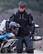 德国NERVE摩托车骑行服裤子套装男 长途摩旅机车拉力服赛车服干卡-tmall.com天猫