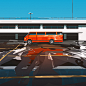 red van, Yun Ling : quick notexture photostudy 1h