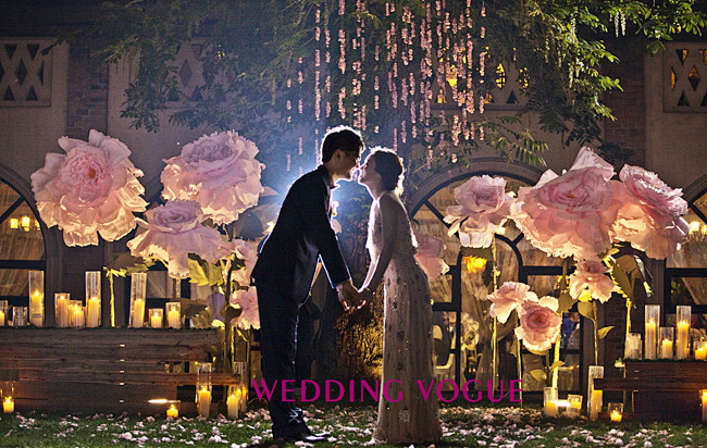 粉色花园主题婚礼-主题婚礼布置-婚礼图片...